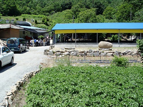 충남 청양 목면 본의리에 자리잡은 누에를 키우는 농가 입니다. 